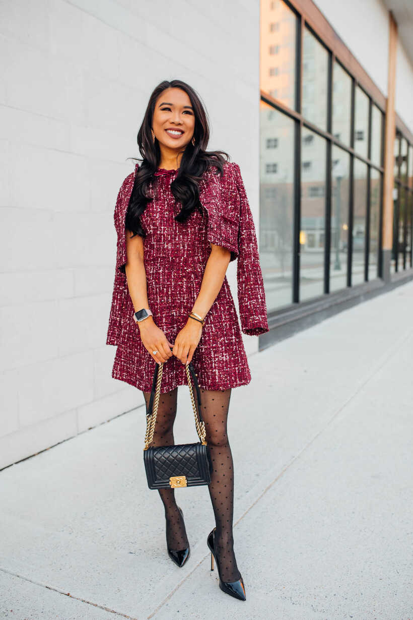 Sparkle :: Office Holiday Party Outfit Idea - Color &amp; Chic