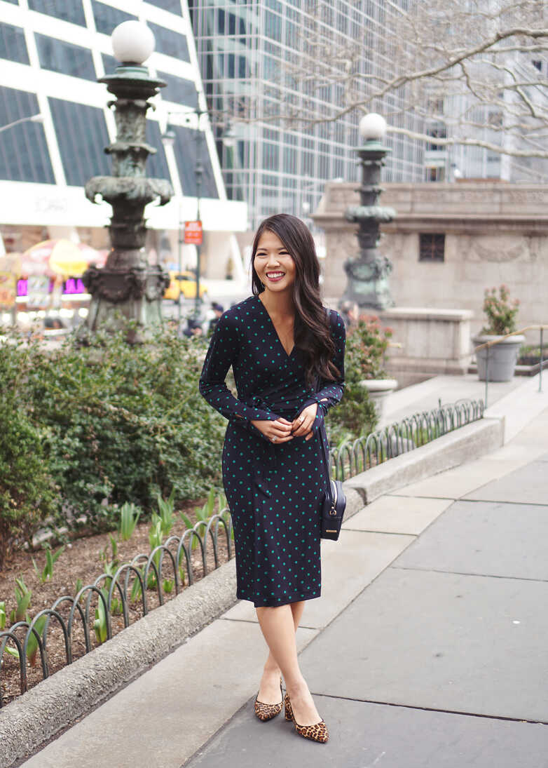 Starting the Work Week with a Wrap Dress – Skirt The Rules | NYC ...