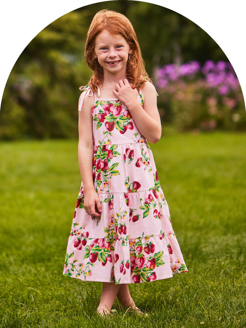 Strawberry Little Girls Dress | Baby &amp; Girls, Girls :Beautiful ...