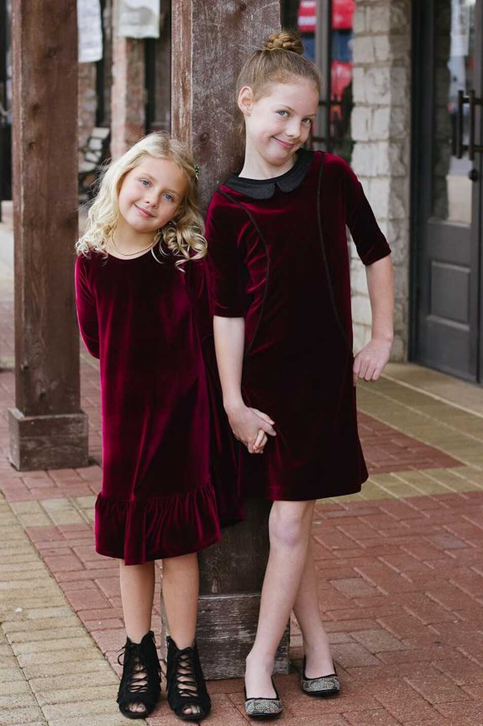 Stretch Velvet Holiday Dresses | Velvet holiday dress, Velvet ...