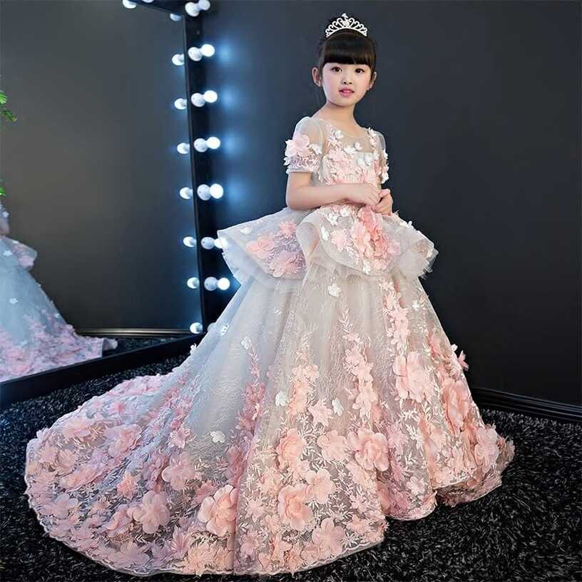 Stunning Princess Ball Gown Flower Girl Dress online india