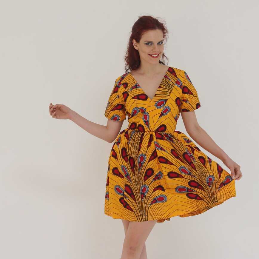 Stylish Ankara Dress | African Clothing UK | Online African Dress ...