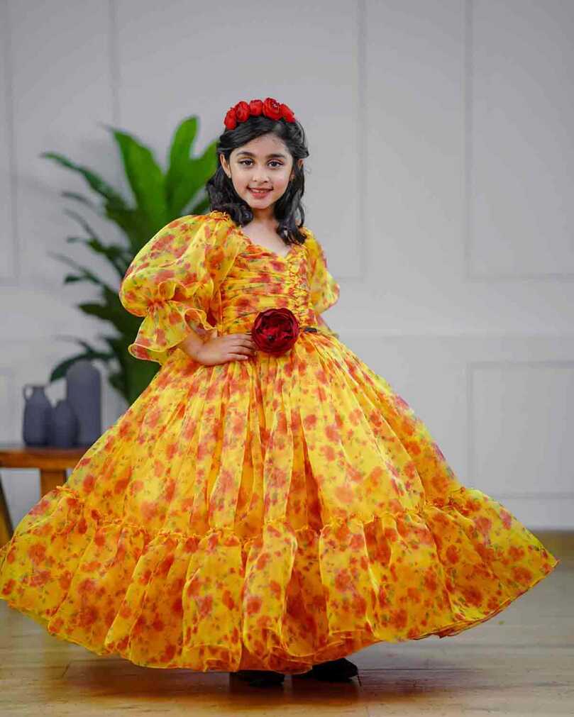 Stylish Designer Gown For Kids Online | Designer Kids Clothes ...