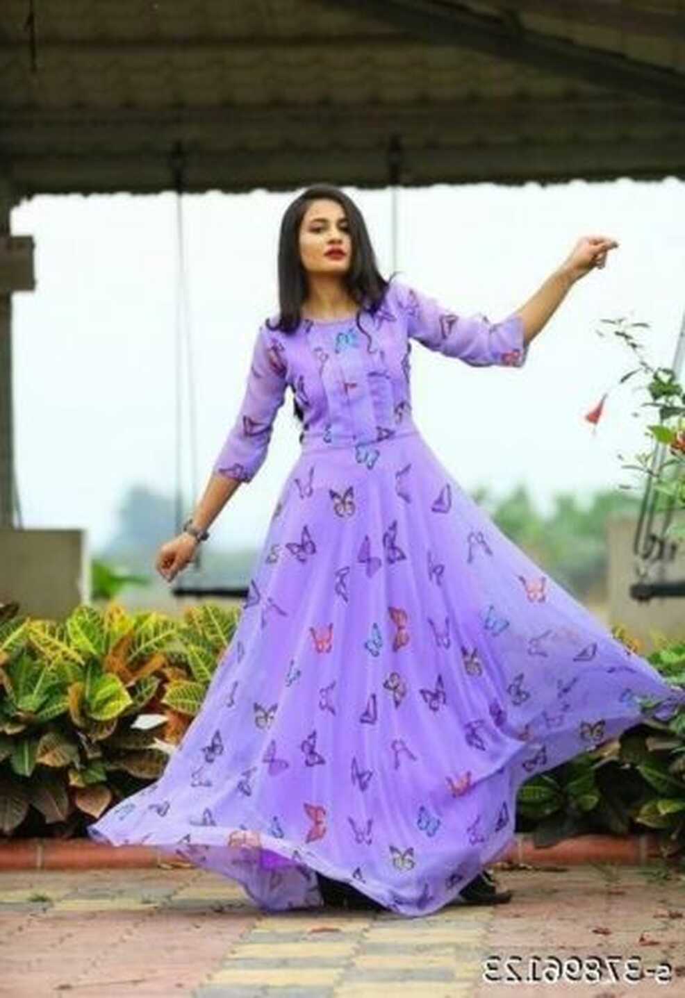 Stylish Indian Party Wear Long Gown for Women Saudi Arabia | Ubuy