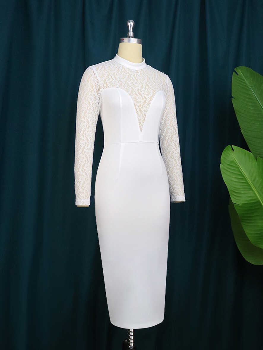 Stylish White Civil Court Dress | Hadassah Bridal House