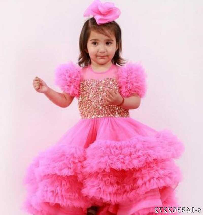 Stylish frock for Princess Stylish Net Frock for Baby Girls