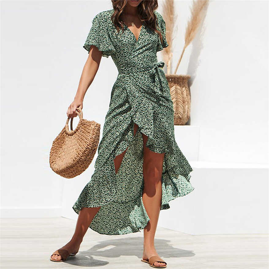 Summer Beach Maxi Dress - ApolloBox