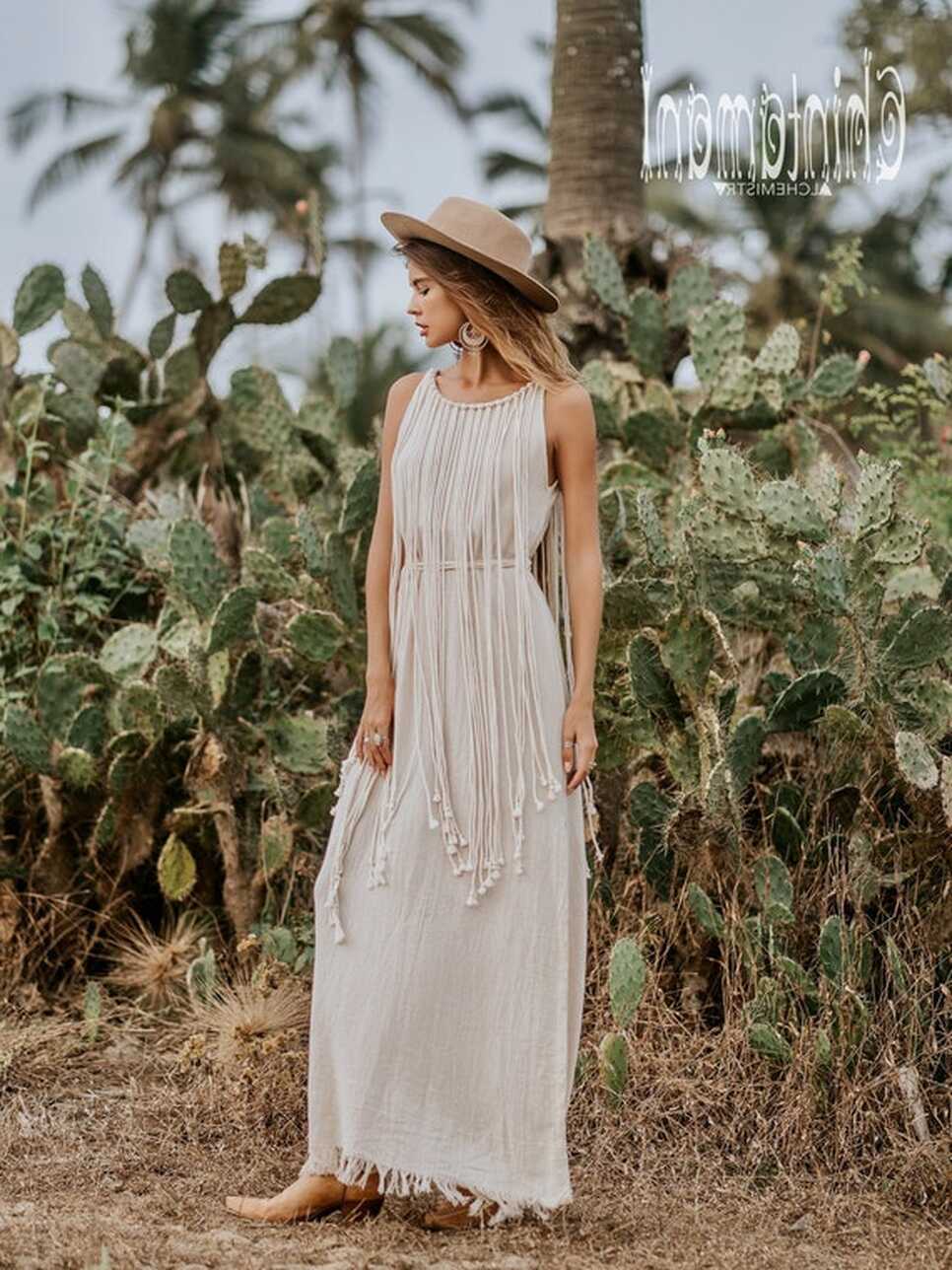 Summer Boho Dress Festival Clothes Women Maxi Dress Beach Wedding ...