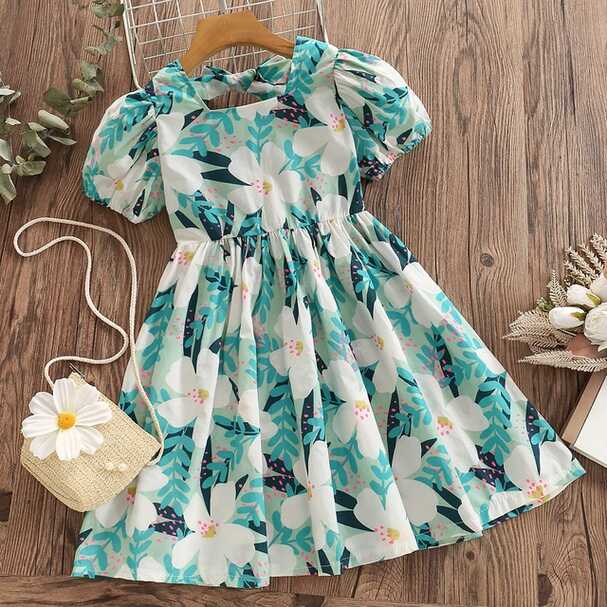 Summer Dress Shoulder Girls 10 12 Years | Summer Dresses Girls 12 ...