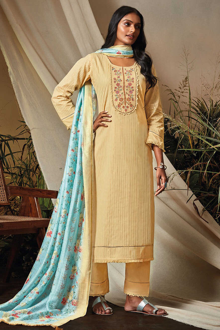 Summer Garden Pure Cotton Salwar Suit Design 942 – Reyna Fabrics