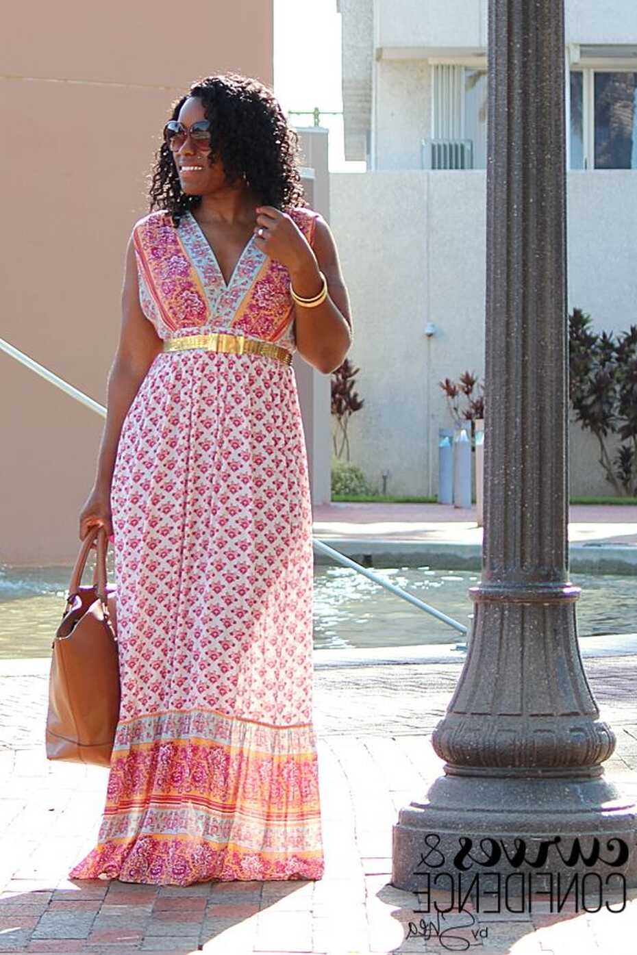 Summer Maxi Dress - Curves and Confidence