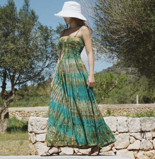 Summer Tie Dye Dress - Tie Dye - Byfon – byFon - Hand Tie Dye ...