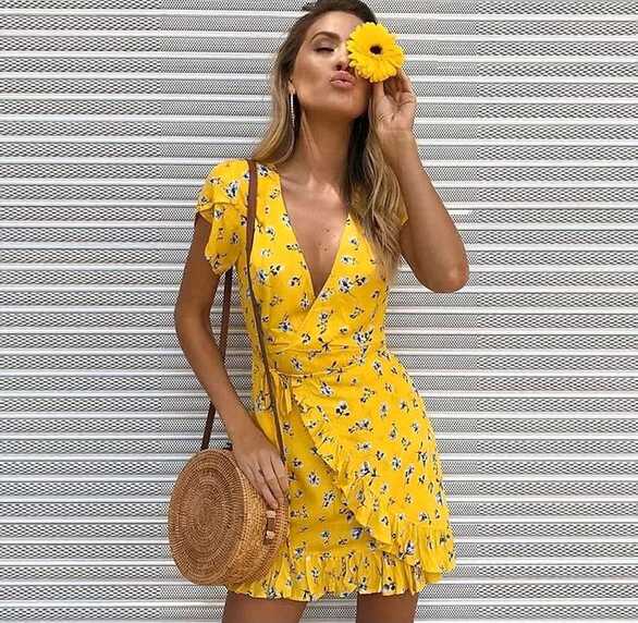 Sun Flower Dress