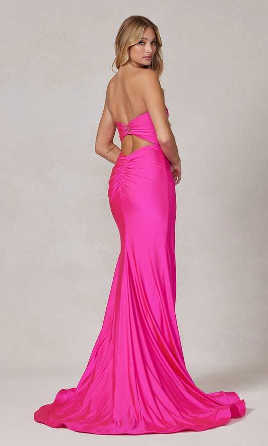 Sweetheart Tight Long Strapless Formal Dress -PromGirl