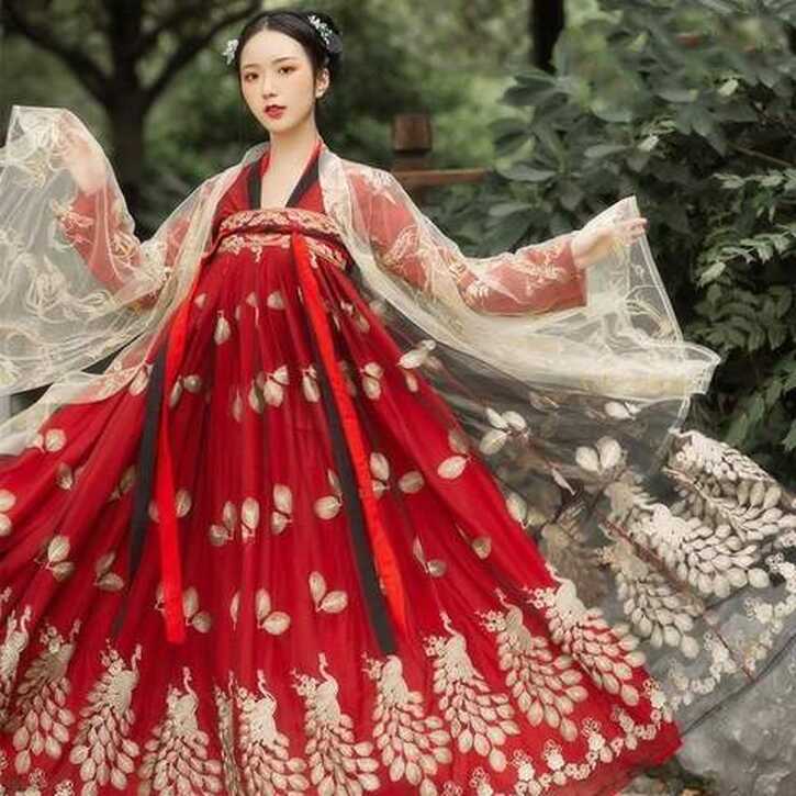 Tang Dynasty Hanfu Dress | Chinese Temple