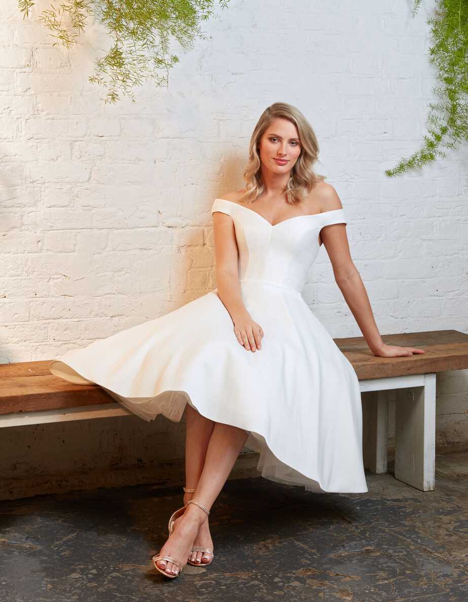 Tea Length Wedding Dresses - WED2B