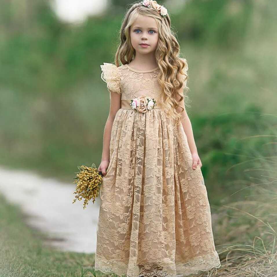 The 14 Best Gold Flower Girl Dresses