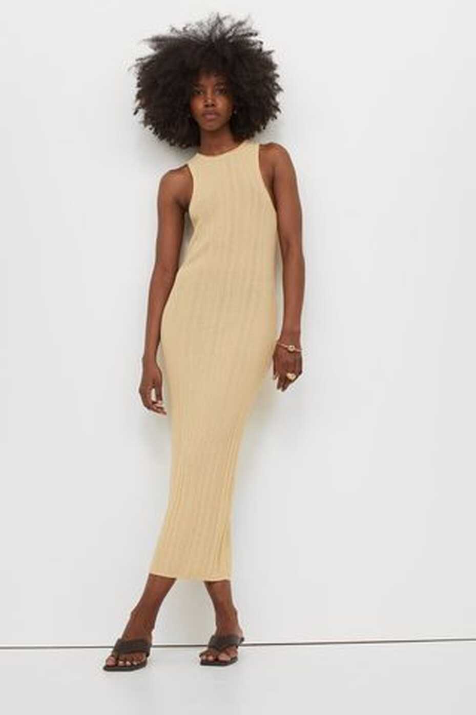 The 18 Best Ribbed-Knit Dresses We&#39;re Wearing in 2021 | Who What Wear