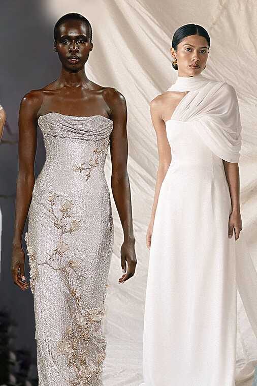 The Biggest 2025 Wedding Dress Trends From New York Bridal Fashion ...