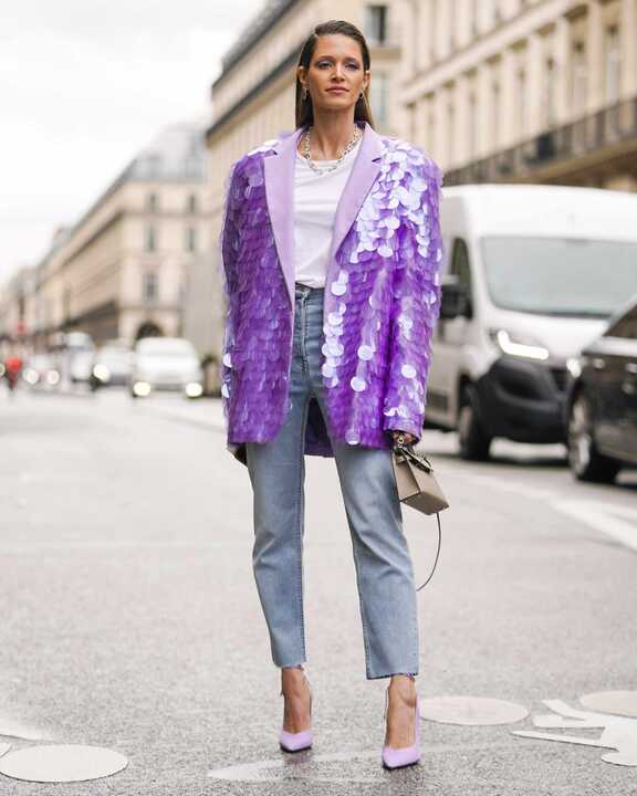 The Cool Way to Wear Sequins This Season