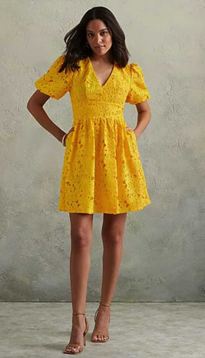 The Find: A Sunny Yellow Dress | Capitol Hill Style