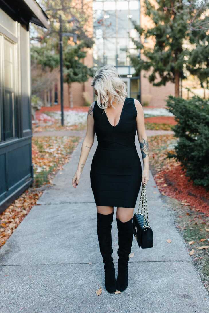 The Most Flattering Little Black Dress (&amp; The Accessories To Warm ...