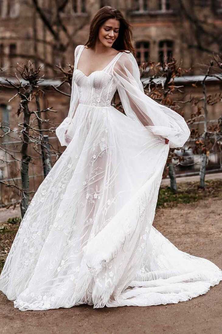 Timeless Charm: Long Sleeve Wedding Dresses for Modern Brides