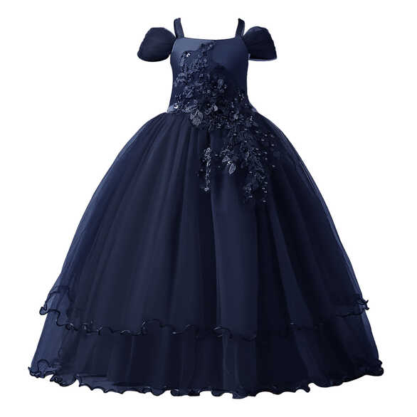 Toddler Girls&#39; Embroidered Mesh Bowknot Princess Dress for ...