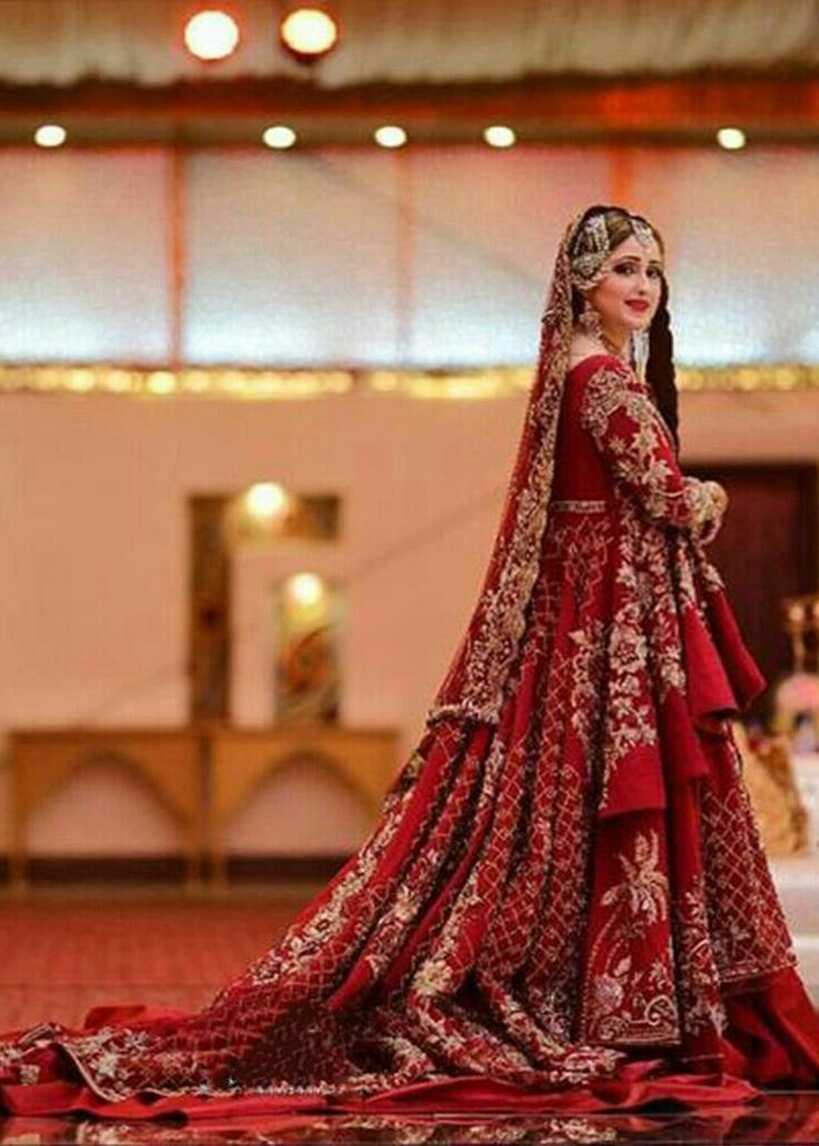 Top Beautiful Red Bridal Dresses Trend//Heavy Embroidery And ...