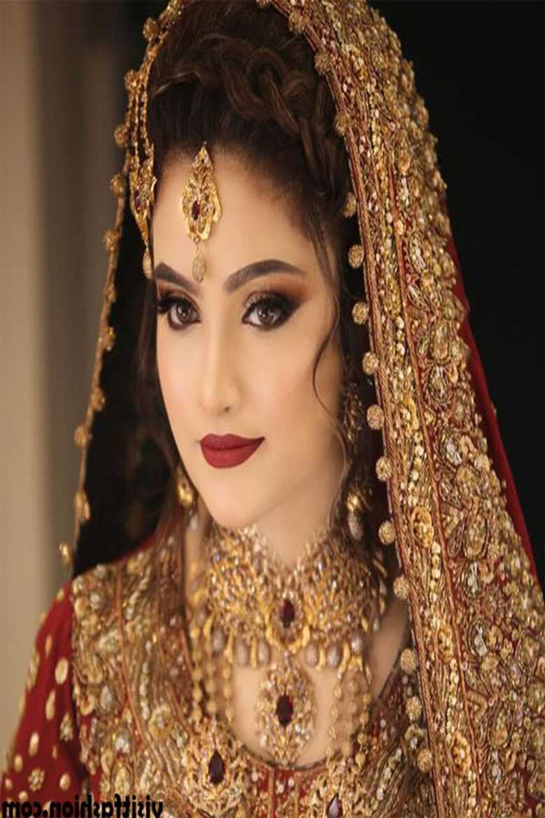 Traditional indian wedding makeup|beautiful indian bridal make up ...