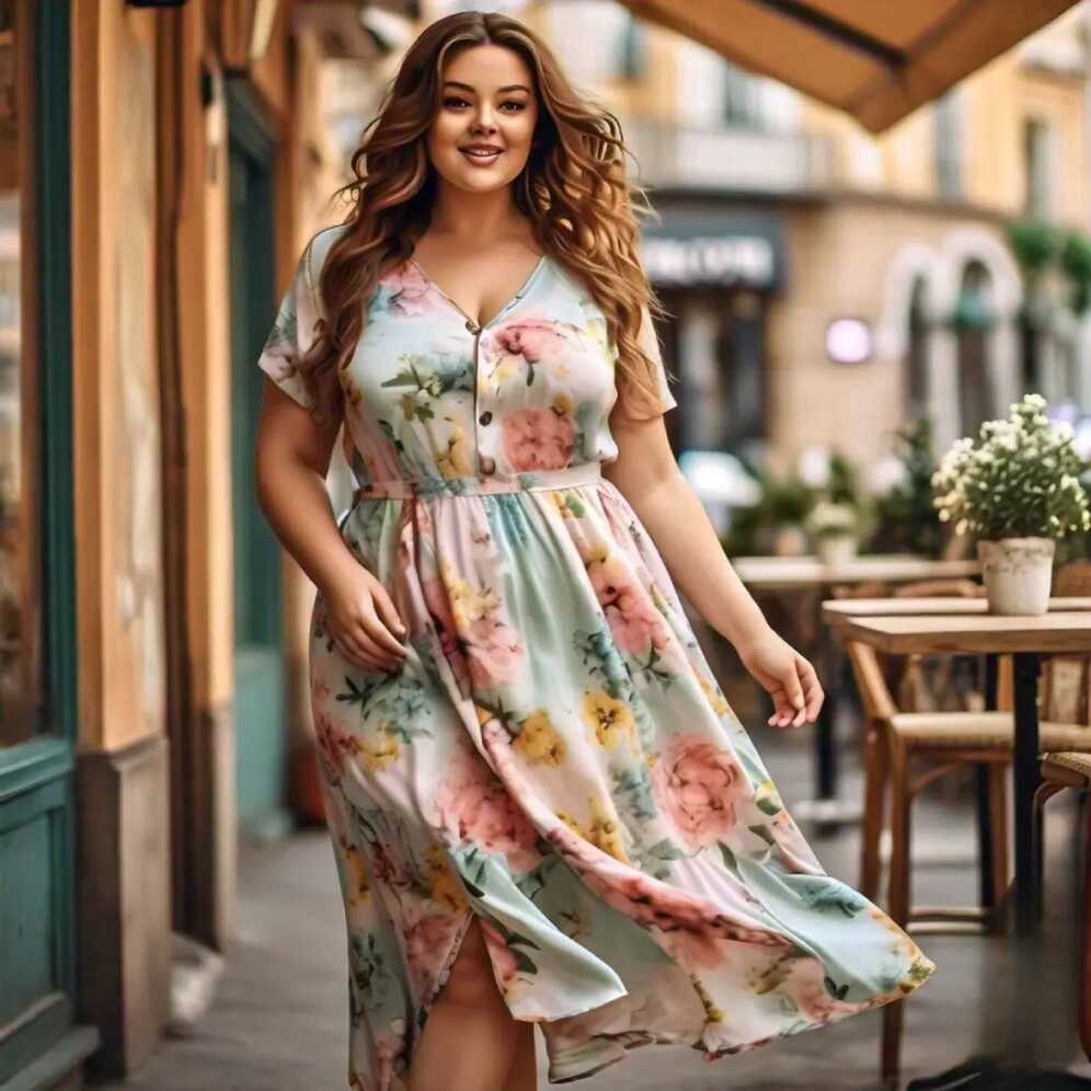 Trendy Summer Casual Dresses for Plus Size Women: Stay Stylish and ...