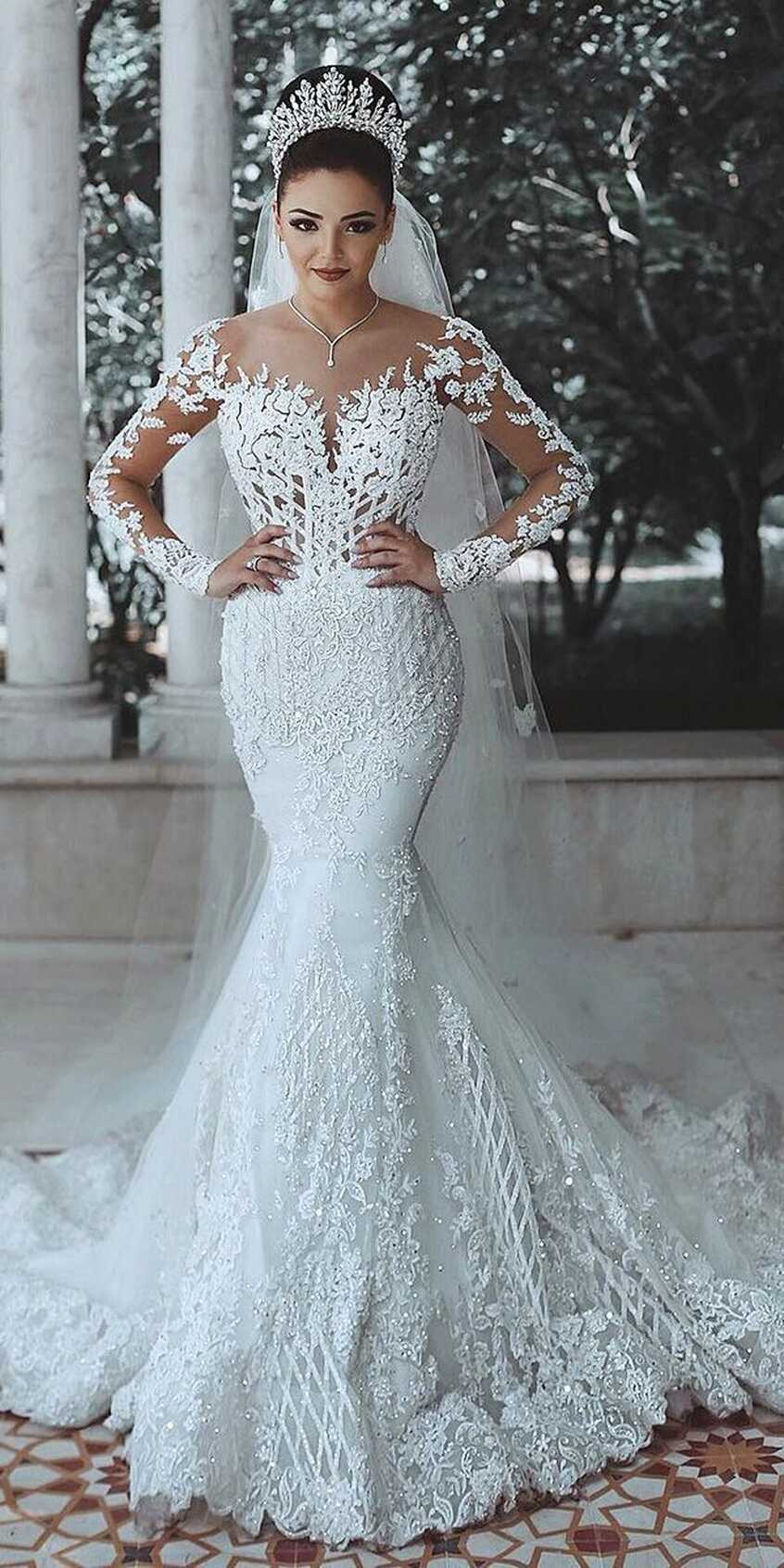 Trumpet Wedding Dresses: 18 Styles That Are Fancy | Mermaid ...