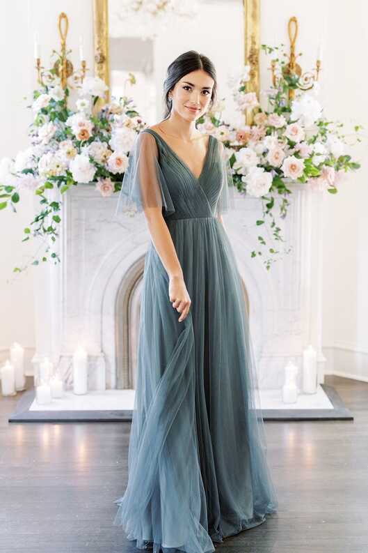 Tulle bridesmaid dresses