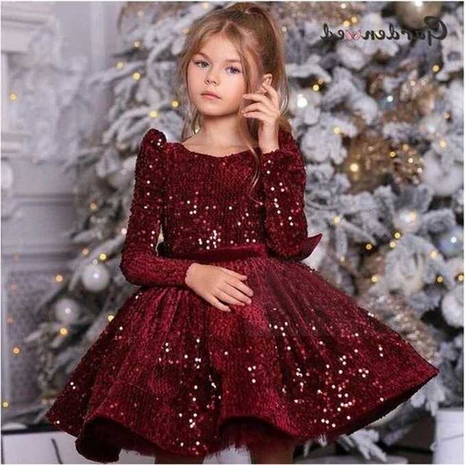 Velvet Maroon Baby Girl Wedding Dress, Size: 36.0 at Rs 240 in Surat