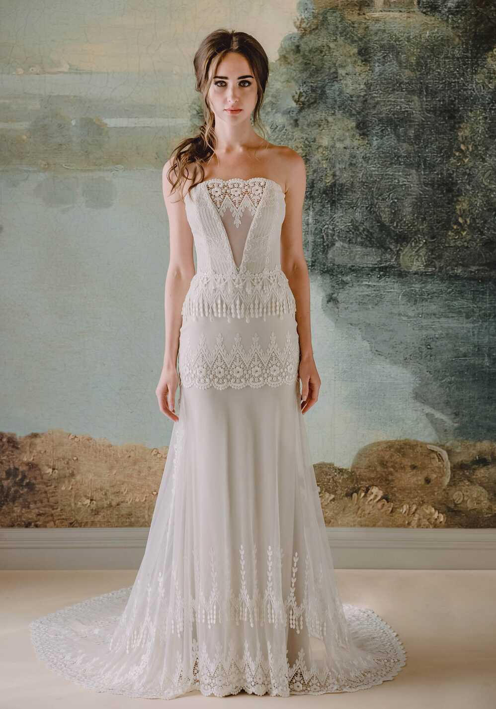 Victoriana Vintage Inspired Bridal Gown | Claire Pettibone