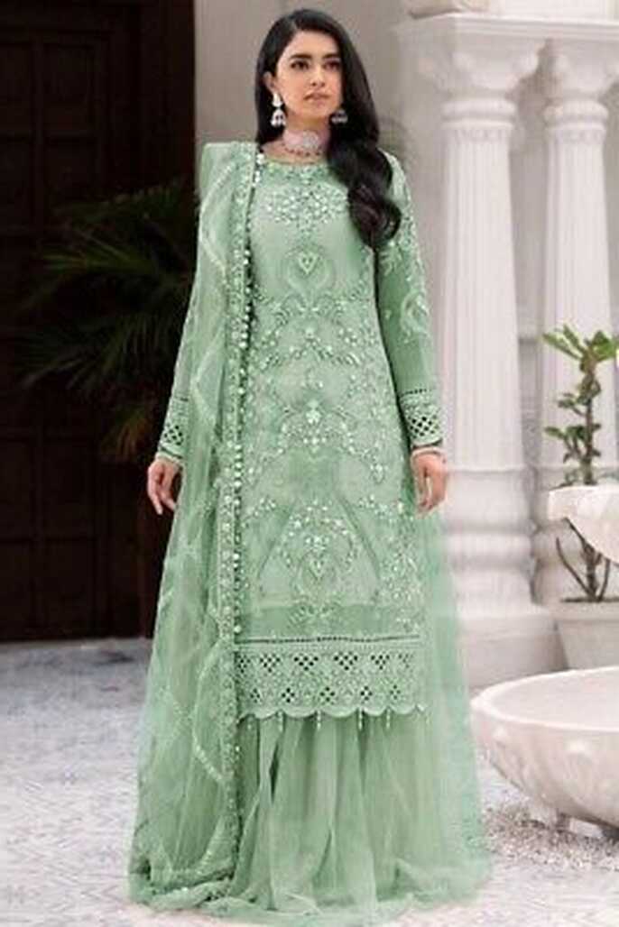 Wedding Indian Bollywood Women Designer Dress Bottom Long ...