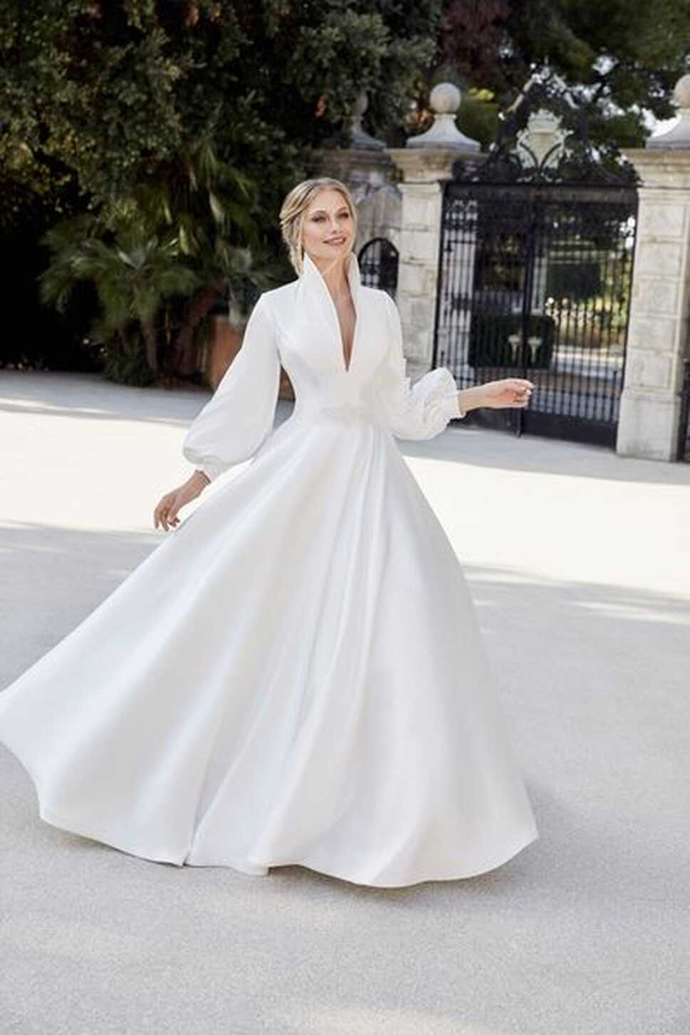 Wedding dresses with sleeves