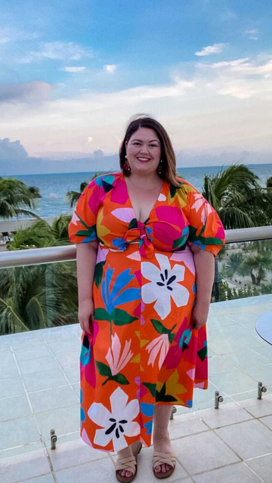 What I Wore: Plus Size Beach Outfits