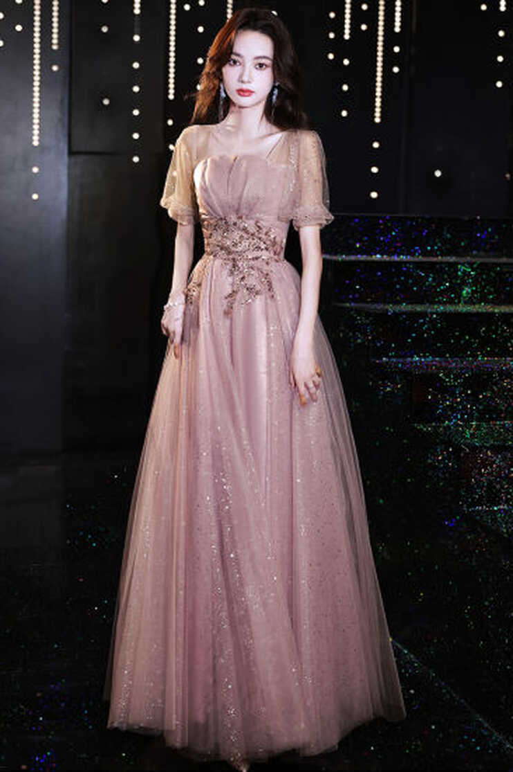 What is Yh398 Pink Evening Dress Women′s 2024 New Birthday Party ...