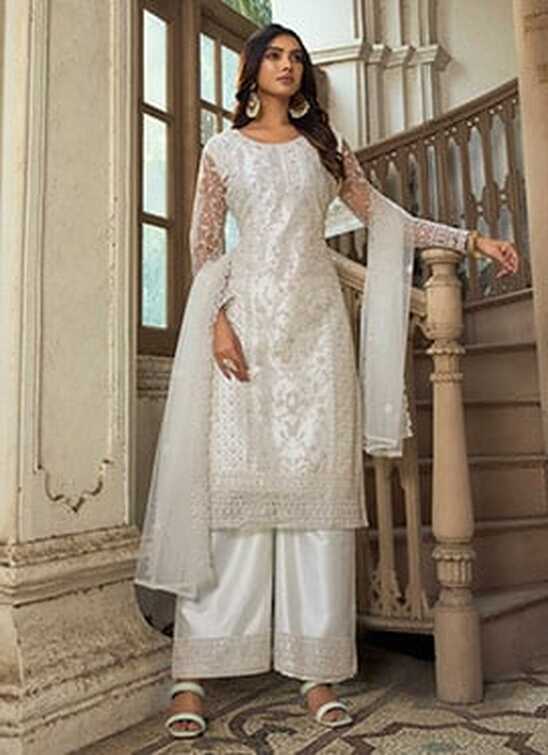 White Dress online | Buy Indian Ethnic Wear White Color | White ...