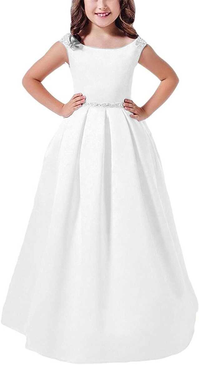 White First Communion Dress for Girls 7-16 with Italy | Ubuy