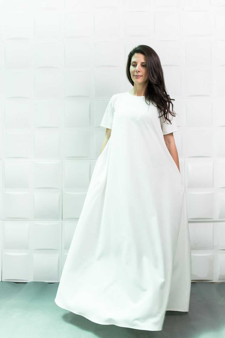 White Maxi Dress, Plus Size Maxi Dress, Plus Size Clothing, Caftan ...