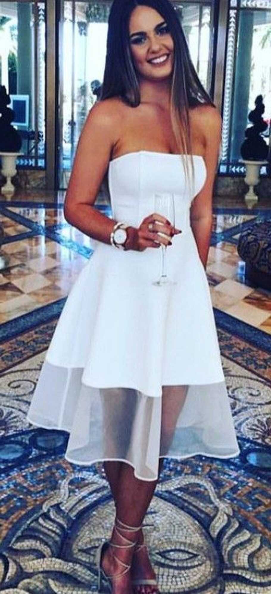 White Party Dress