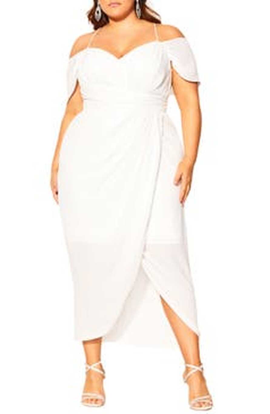 White Plus Size Dresses for Women | Nordstrom