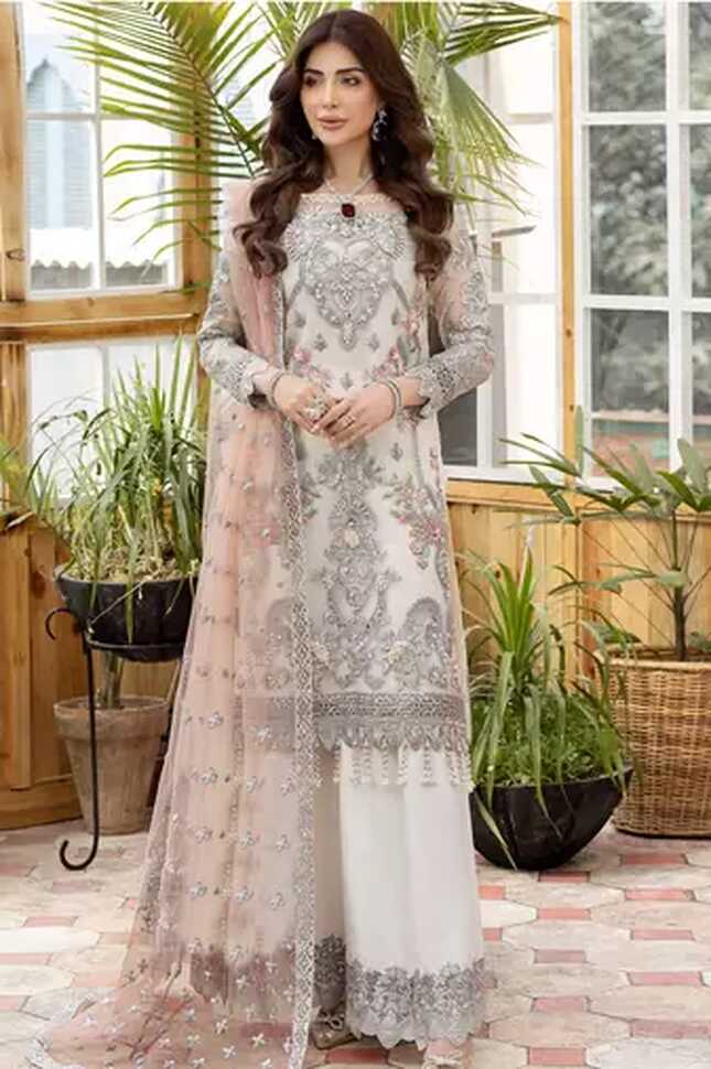 White Salwar Kameez - Buy White Color Salwar Suits Online