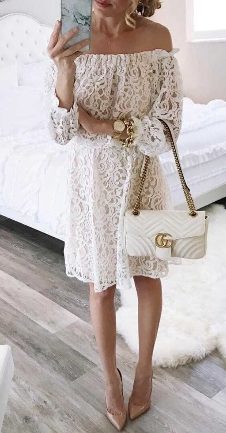 White dress - 20+ ideas for a classy outfit | Summer dress ...