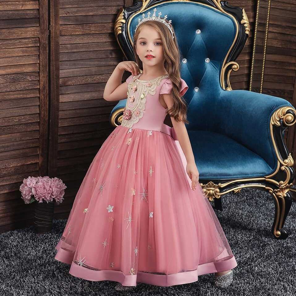 Wholesale 11 years old girls dress kids dress party girls formal ...