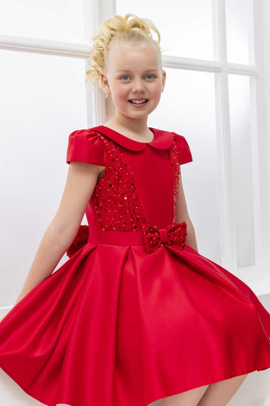 Wholesale Red Girls Dresses - Pamina Kids