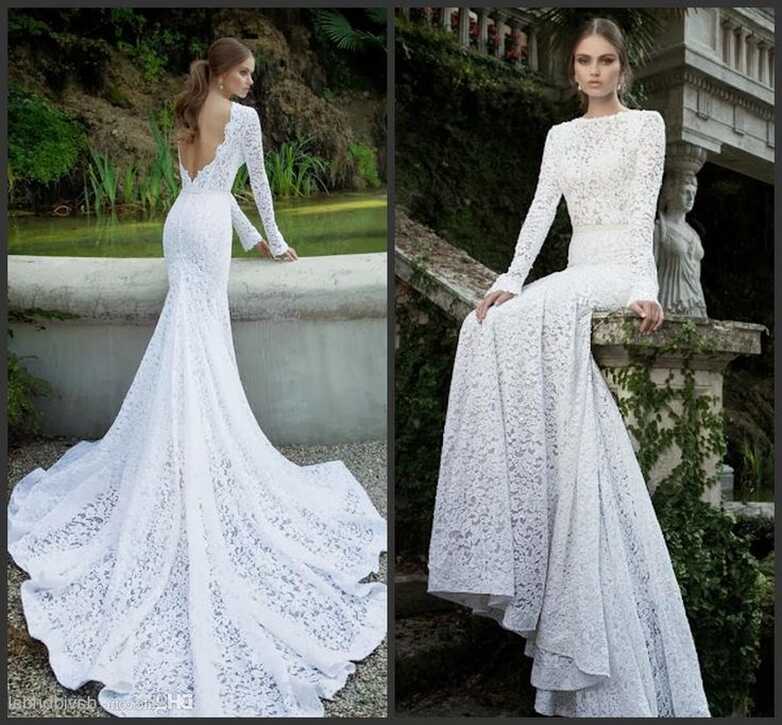 Wholesale Wedding Dresses - Buy 2014 Most Gorgeous Lace White Or ...