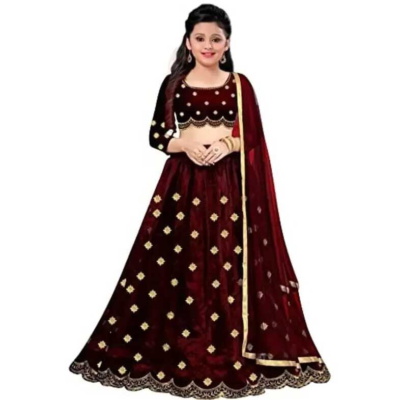 Wing Wear Kids Girls Lehenga Cholis - 13 - 14 Years, Children ...